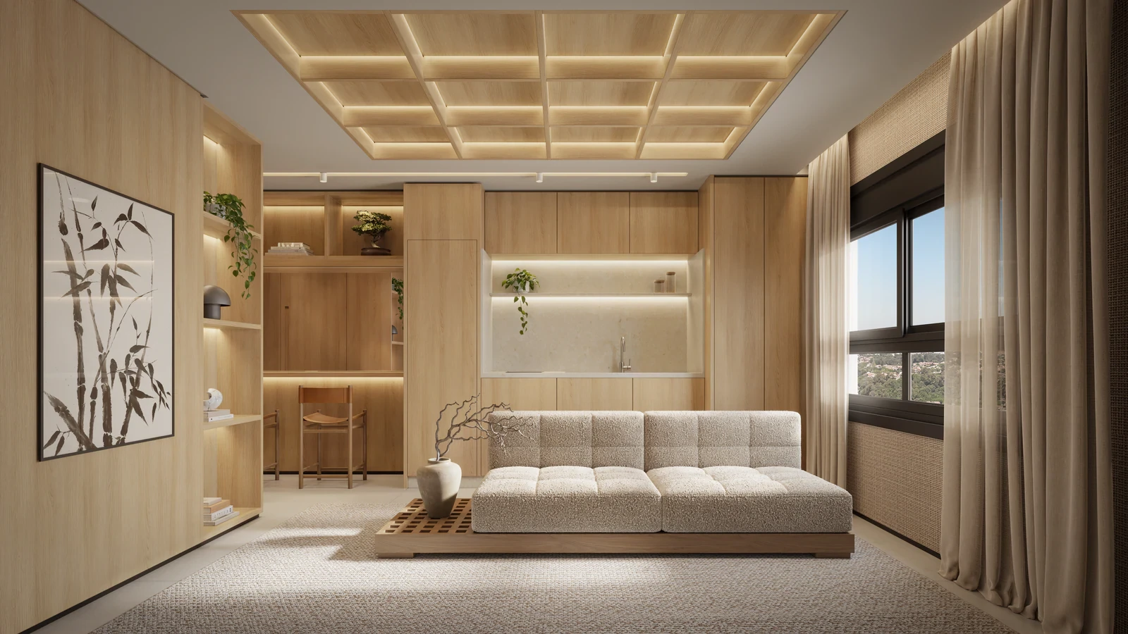 Ryokan Flamboyant: Compactos de 26 a 48m² em Goiânia. O ultracompacto da construtora Sousa Andrade localizado no setor Alto da Glória — foto 8